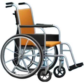rehabilitation clinic entrance with wheelchair emoji
