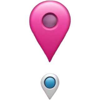 mix pink of a big gps map of the lines emoji
