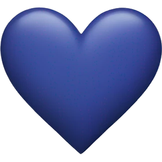 Indigo heart emoji