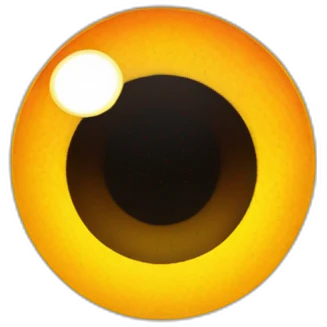 Yeux flamme emoji