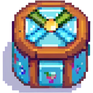 cyberpunk futuristic, 3d isometric, item image, video game item, inventory icon, the image depicts a small box of takeout emoji