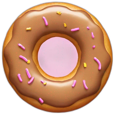 Homer simpson donut emoji