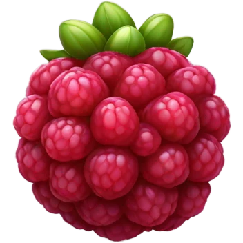 Raspberry emoji