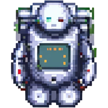 sleeping robot emoji