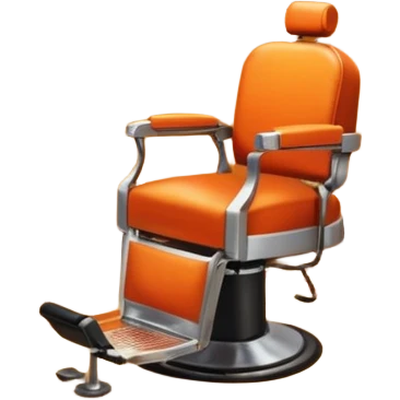 Barber shop with autumn theme  emoji