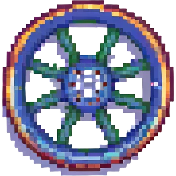 A wheel emoji