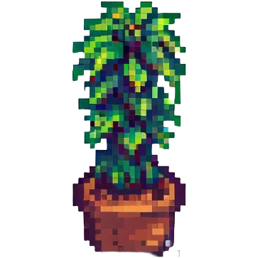 plant pixel art emoji