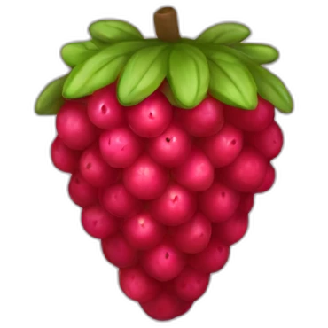 rasp-berry emoji