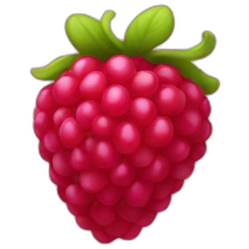 Rasberry emoji