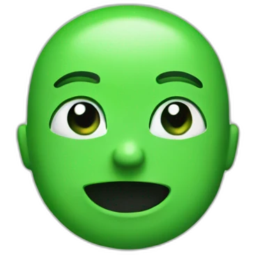 Green emoji