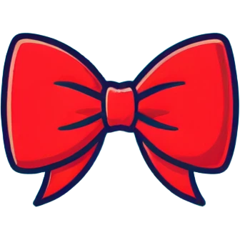 dark teal bow emoji