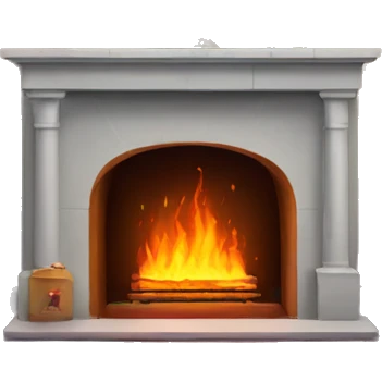 Rainbow fireplace  emoji