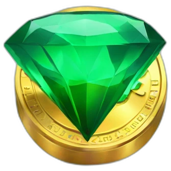 bitcoin emerald emoji