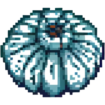 sea urchin, small, round, purple, spiky emoji