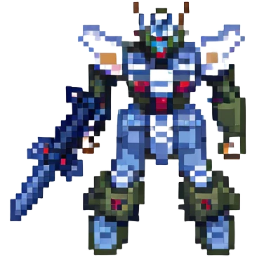 Gundam, no background emoji