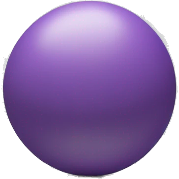 single yoga ball, only color, no smiley emoji