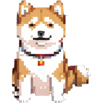 Shiba Inu sitting in a movie theater emoji