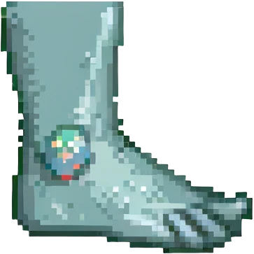 a hand holding a foot emoji