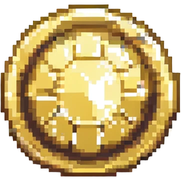 gold metallic shiny icon emoji