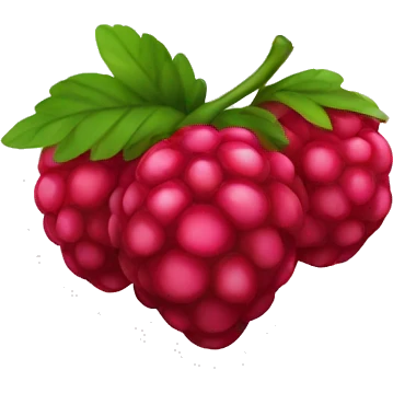 Rasberry emoji