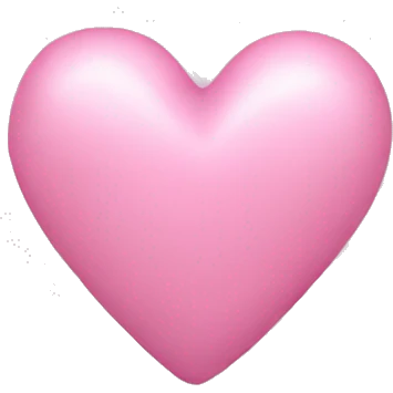 Can you make a light pink heart  emoji