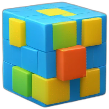 rubic cube emoji