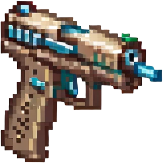 пистолет UZI, no background emoji