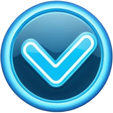 Insta blue tick emoji