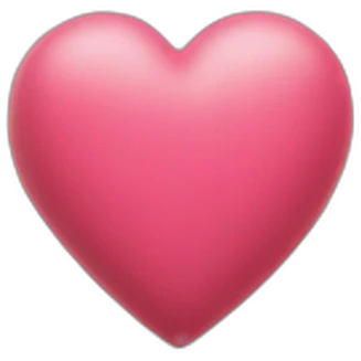 Coeur en forme de cac emoji
