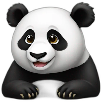 Cœur panda emoji