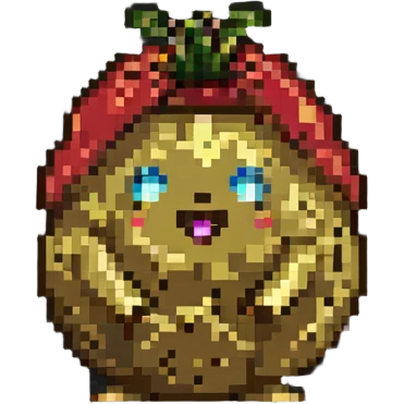simple potato emoji