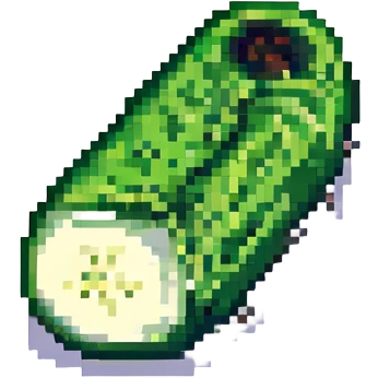 cucumber, simple emoji