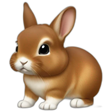 chesnut netherland dwarf emoji