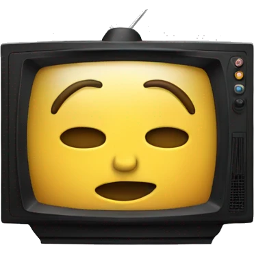 Circle television  emoji
