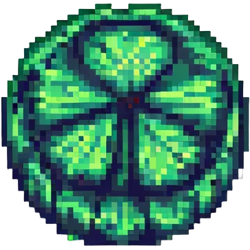 stinky green lines, pixel art style emoji