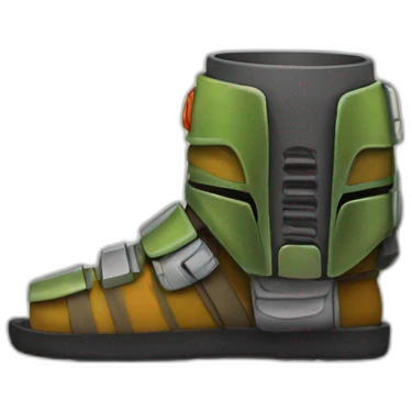 boba feet avec mandalore emoji