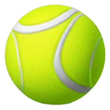 Tennis ball  sticker