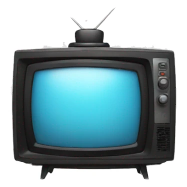 Tv head  sticker