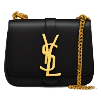Little black ysl bag sticker