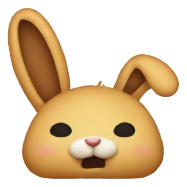 bad bunny as emoji sticker