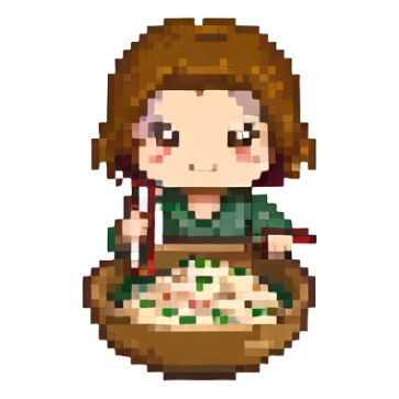 https://imgproxy.attic.sh/insecure/f:png/plain/https://attic.sh/7j7acxo9113cfbkf68fhhf7d1p28
This character is standing there holding a plate of rice and chopsticks sticker