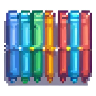 Pixel wifi Signal Bars sticker