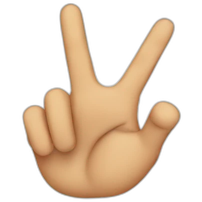 Hand sign emoji