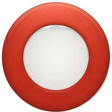 red circle emoji