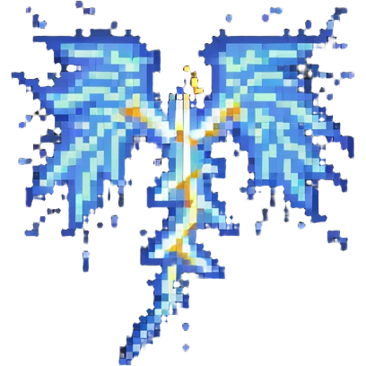 thunderbolt with electric sparks emoji