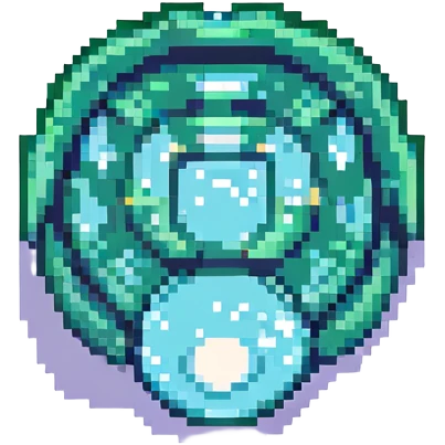 WiFi symbol, pixel art style emoji