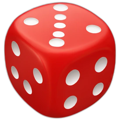 red dice emoji