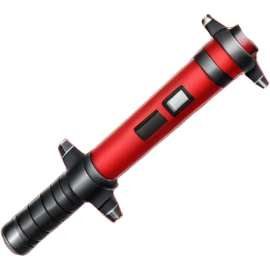 red lightsaber emoji