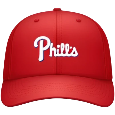 Phillies baseball hat emoji