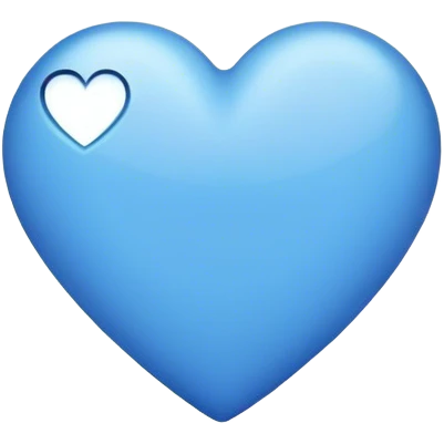 skyblue heart emoji
